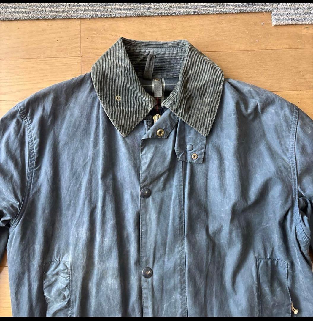希少！英国製バブアーBarbour BORDERジャケット⭐️渋カッコいい個体
