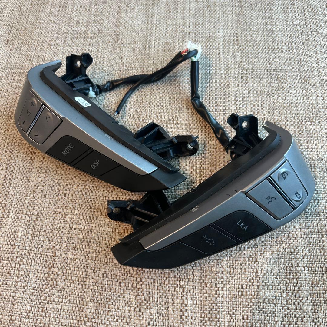 アルファード　ヴェルファイア　20系　ステアリングスイッチ　白LED打ち替え品