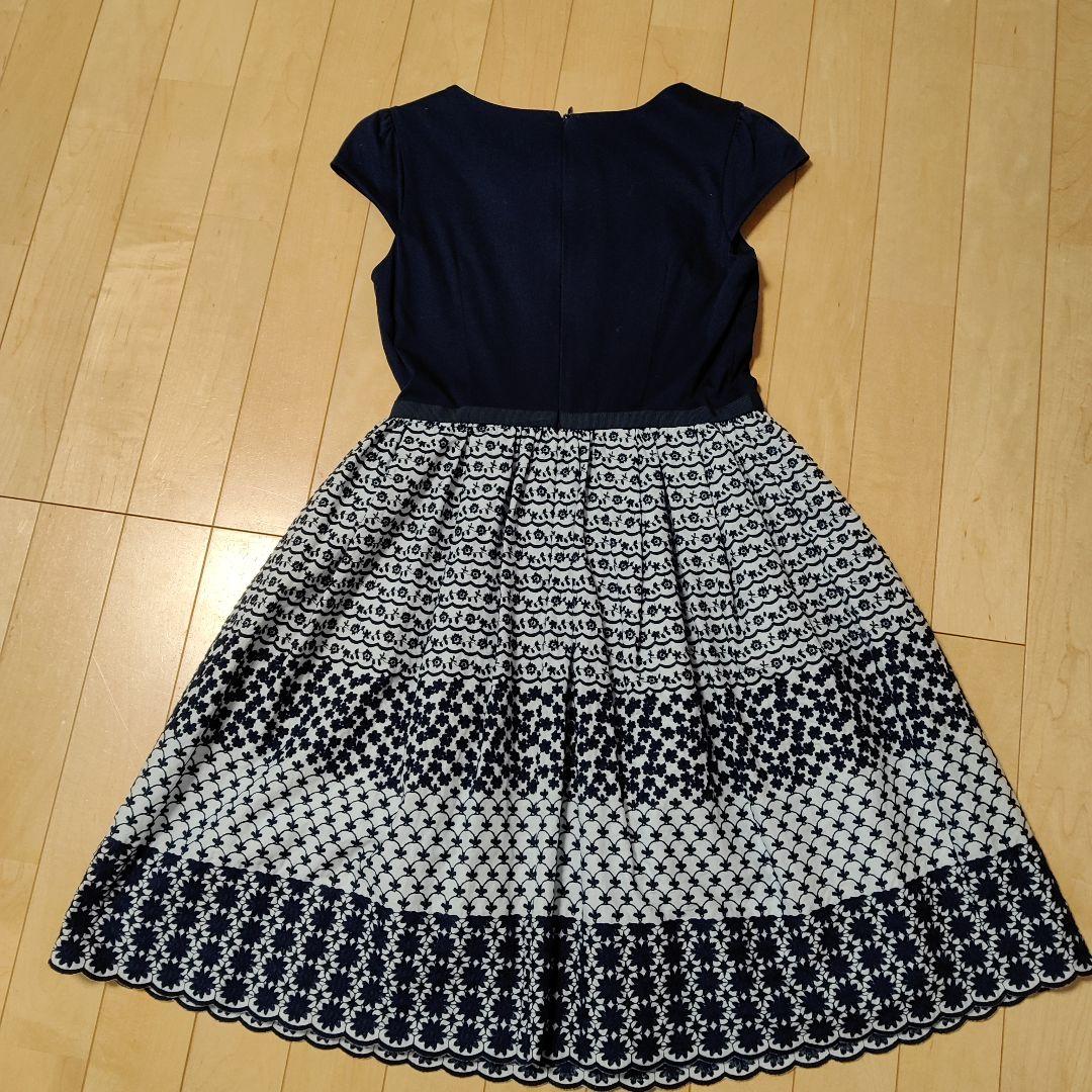 TOCCA トッカ　フォーマルワンピース　ドレス　150cm　花柄刺繍　日本製