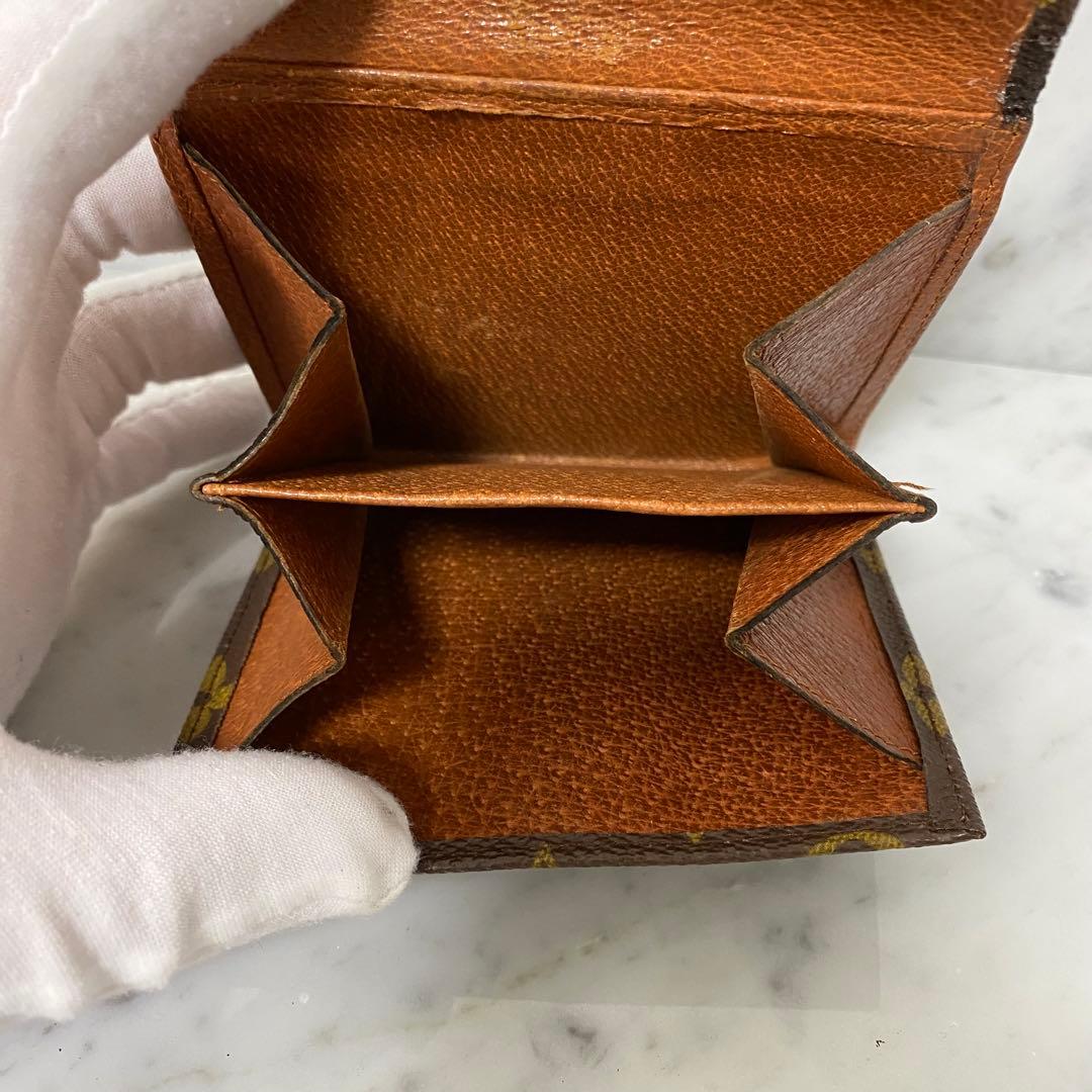 LOUIS VUITTON ルイヴィトン 三つ折財布 レター モノグラム