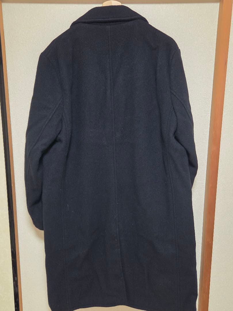 ゼータ　Schott ネイビー チェスターコート
