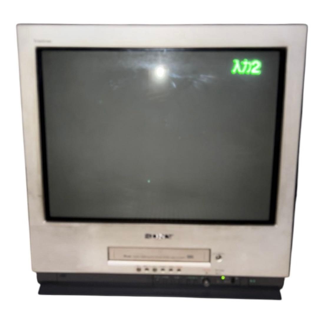 トリニトロン　SONY KV-21MVT1 ブラウン管テレビ テレビデオ