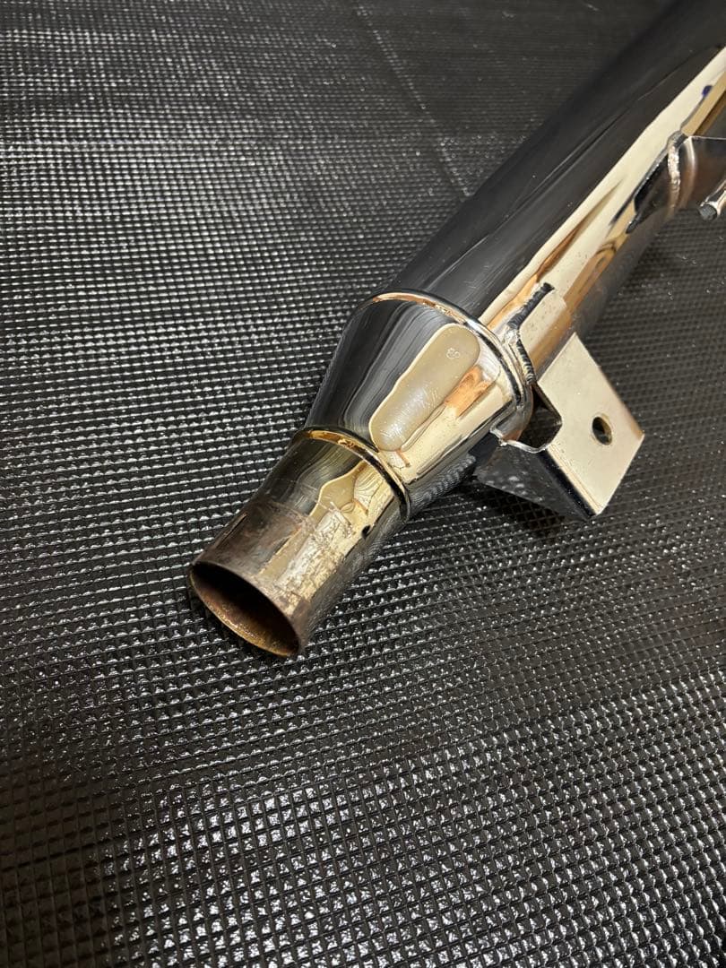 ハーレー ダイナfld/fxdl スクリーミンイーグル ナイトスティックマフラー