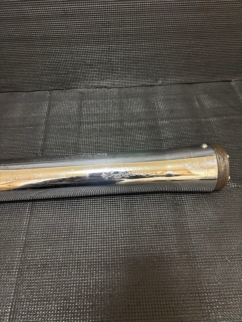 ハーレー ダイナfld/fxdl スクリーミンイーグル ナイトスティックマフラー