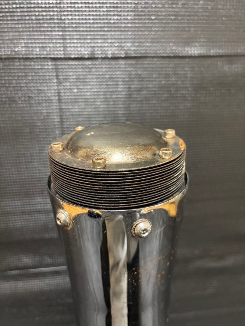 ハーレー ダイナfld/fxdl スクリーミンイーグル ナイトスティックマフラー