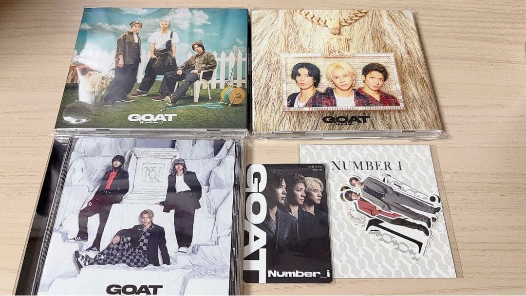 邦楽 Number_i GOAT CD