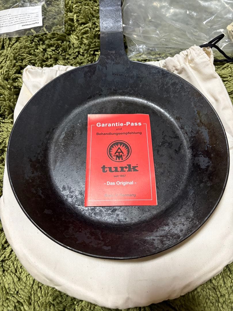 turk フライパン 24cm バリスティクスケース&アシモクラフト tkセット