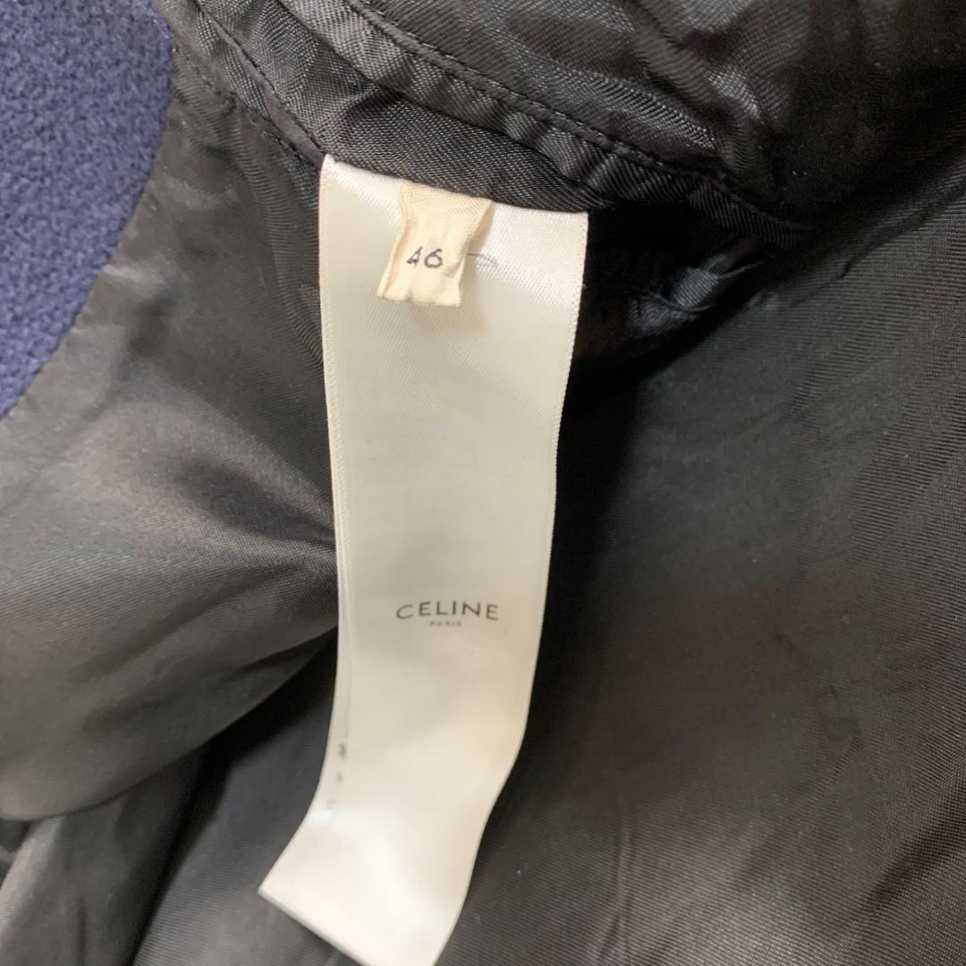 16716✨CELINE クラシック テディジャケット スタジャン 切替 46