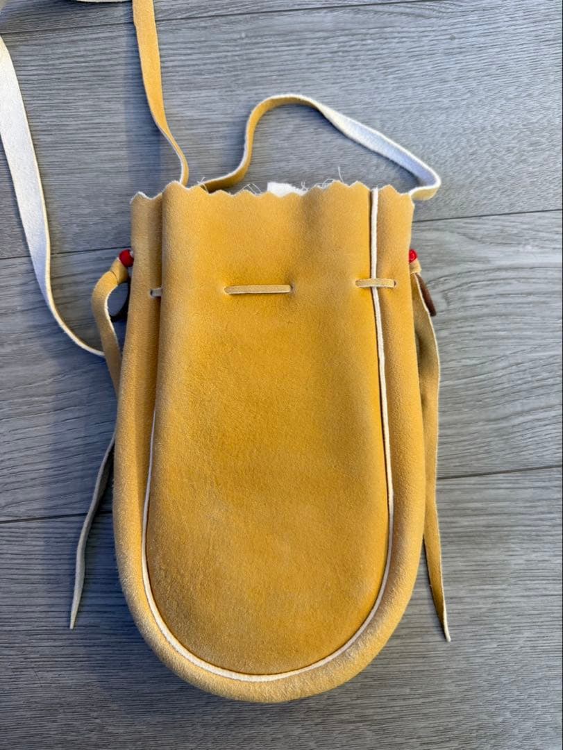 ゴローズ 巾着ポーチL スモーク