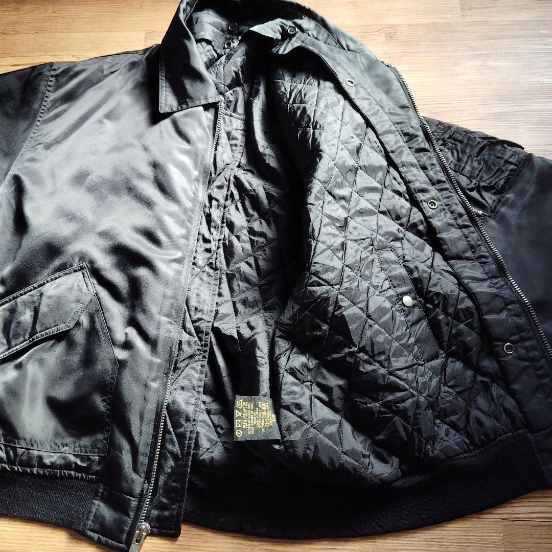 ヴィンテージCWU-45pフライトジャケット 90s YBSジッパーma-1美品