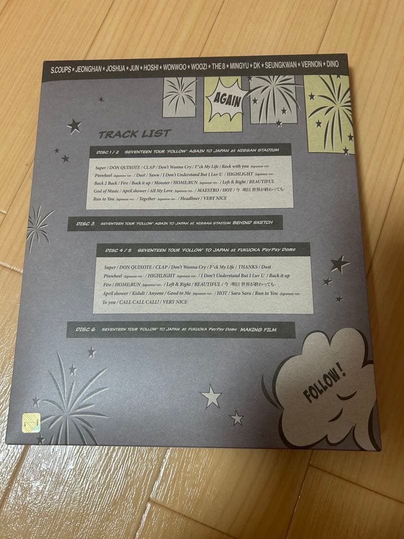 seventeen follow again スタジアム DVD
