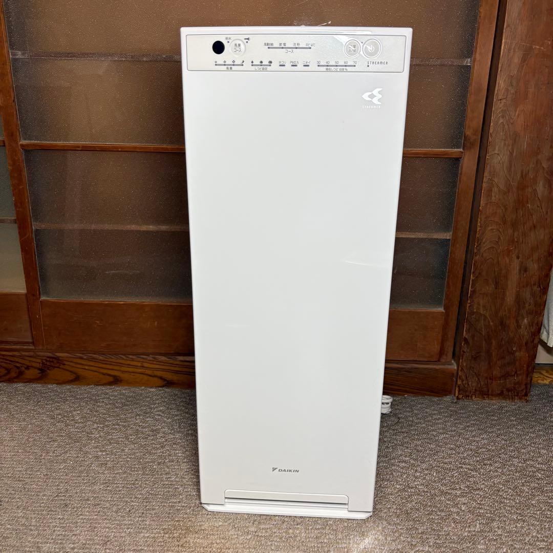 未使用級 ダイキン　ACK55X-W ストリーマ　加湿空気清浄機 ホワイト