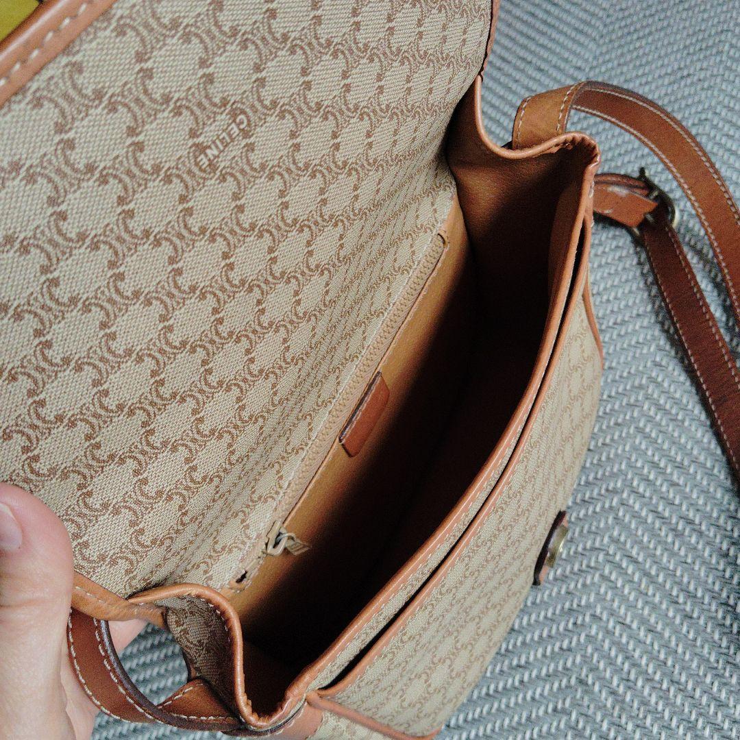 CELINE オールド セリーヌ ショルダーバッグ トリオンフ マカダム