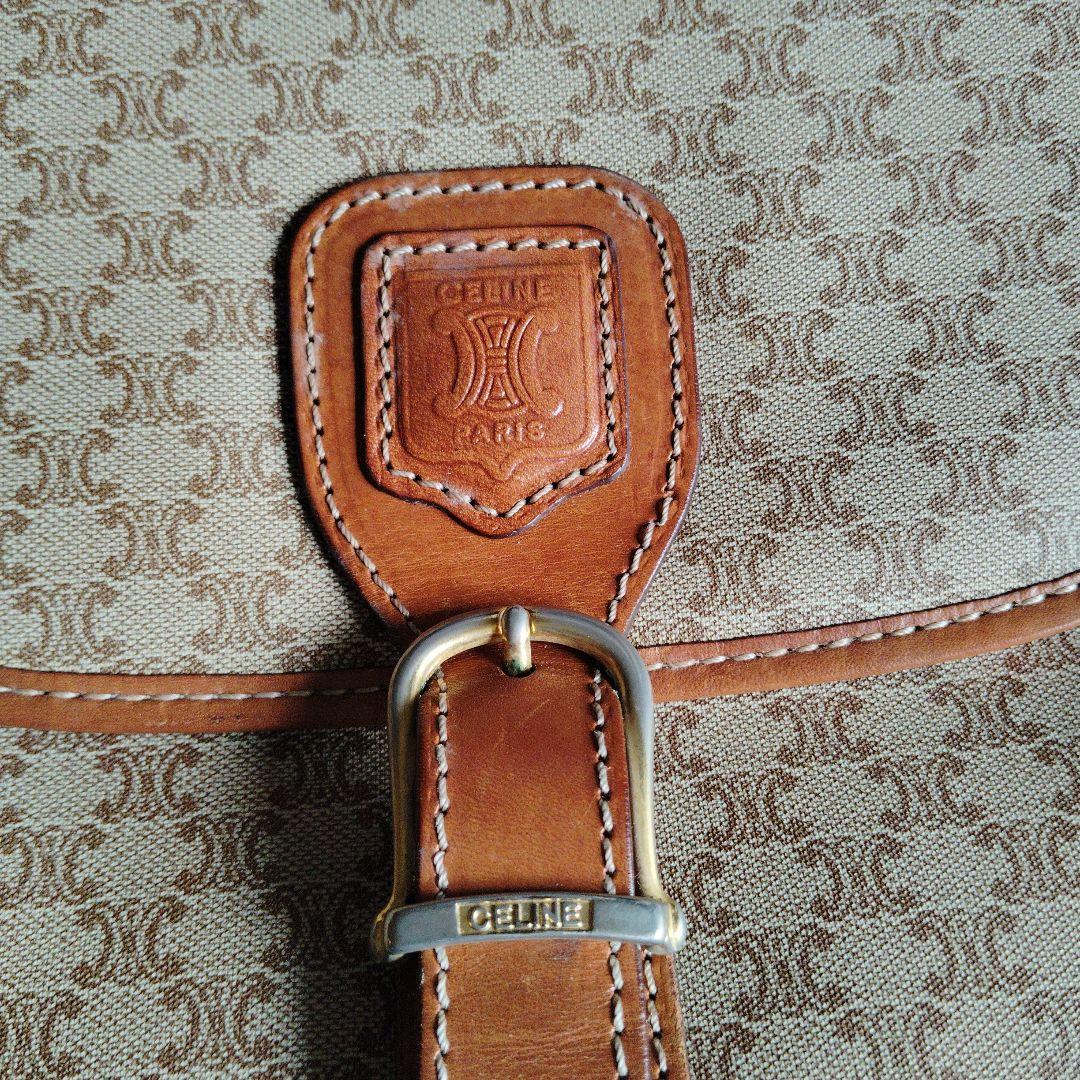 CELINE オールド セリーヌ ショルダーバッグ トリオンフ マカダム