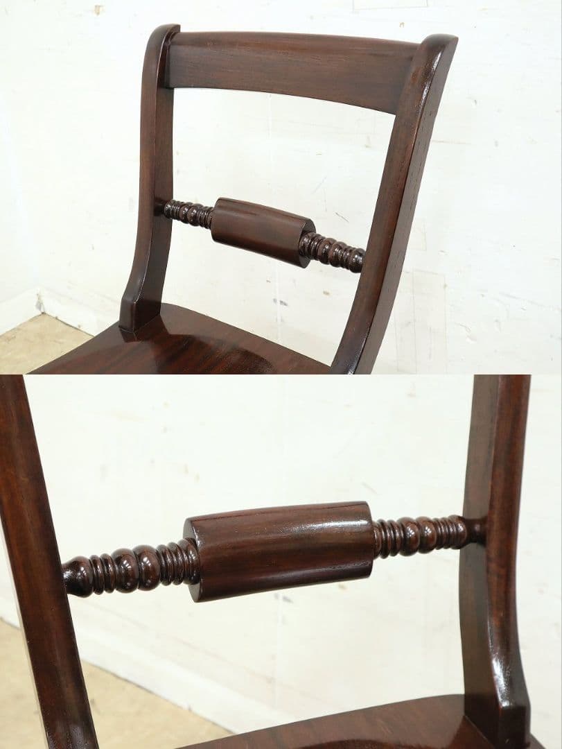 【九州民芸家具】B型 ワイコムチェア②・椅子◆ミズメザクラ材無垢・和モダン