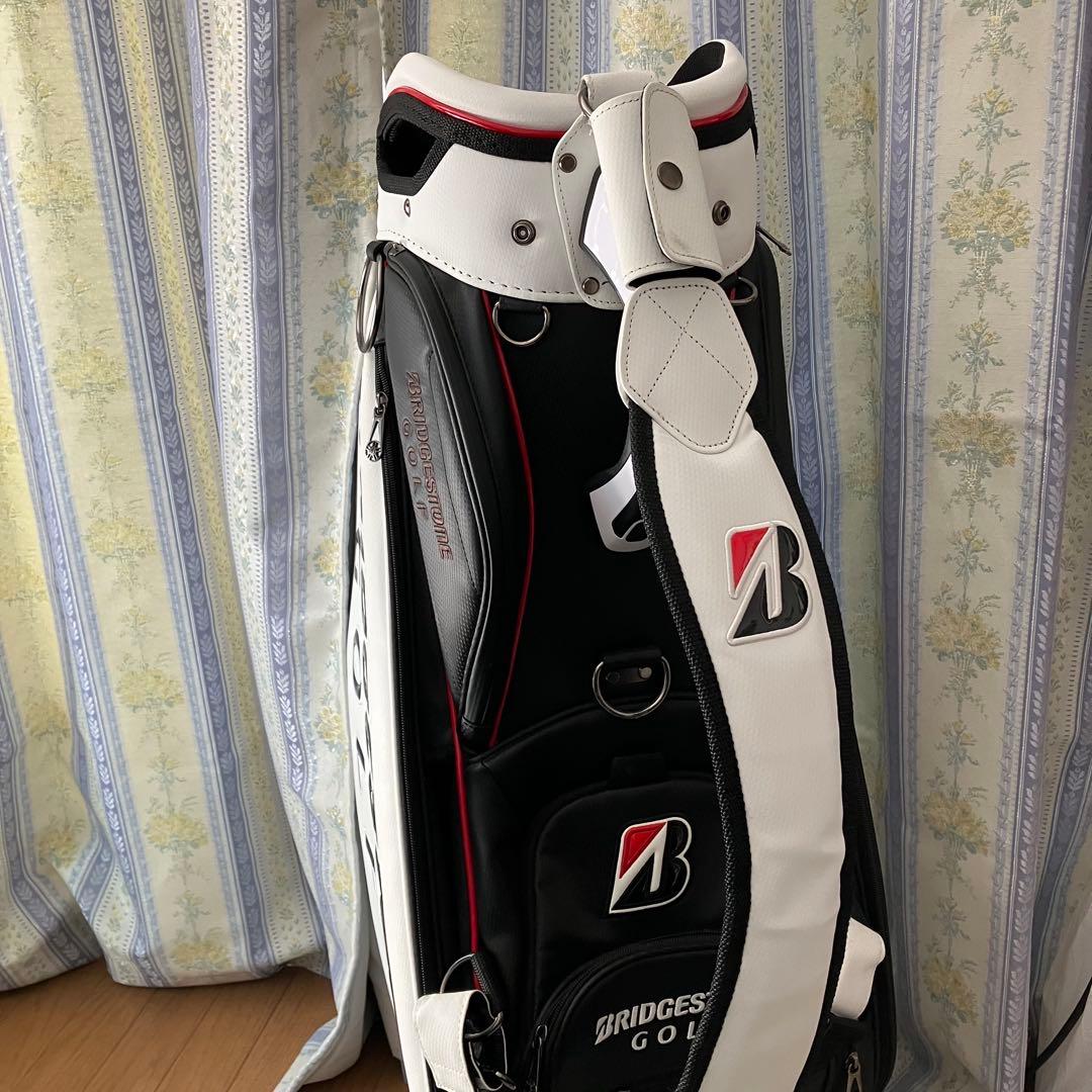 BRIDGESTONE ブリヂストンゴルフ 3点式キャディバック ネーム刺繍有
