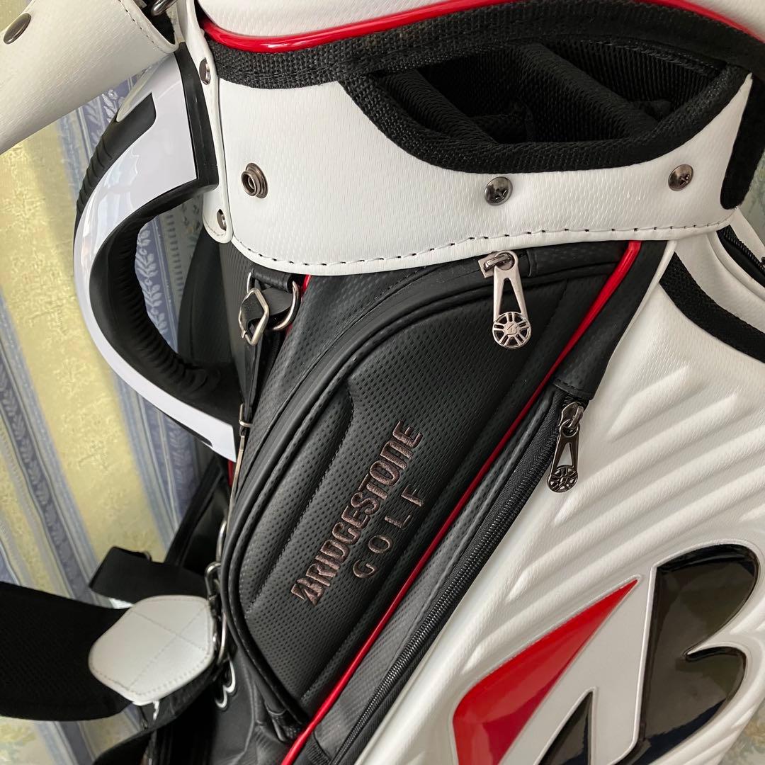 BRIDGESTONE ブリヂストンゴルフ 3点式キャディバック ネーム刺繍有