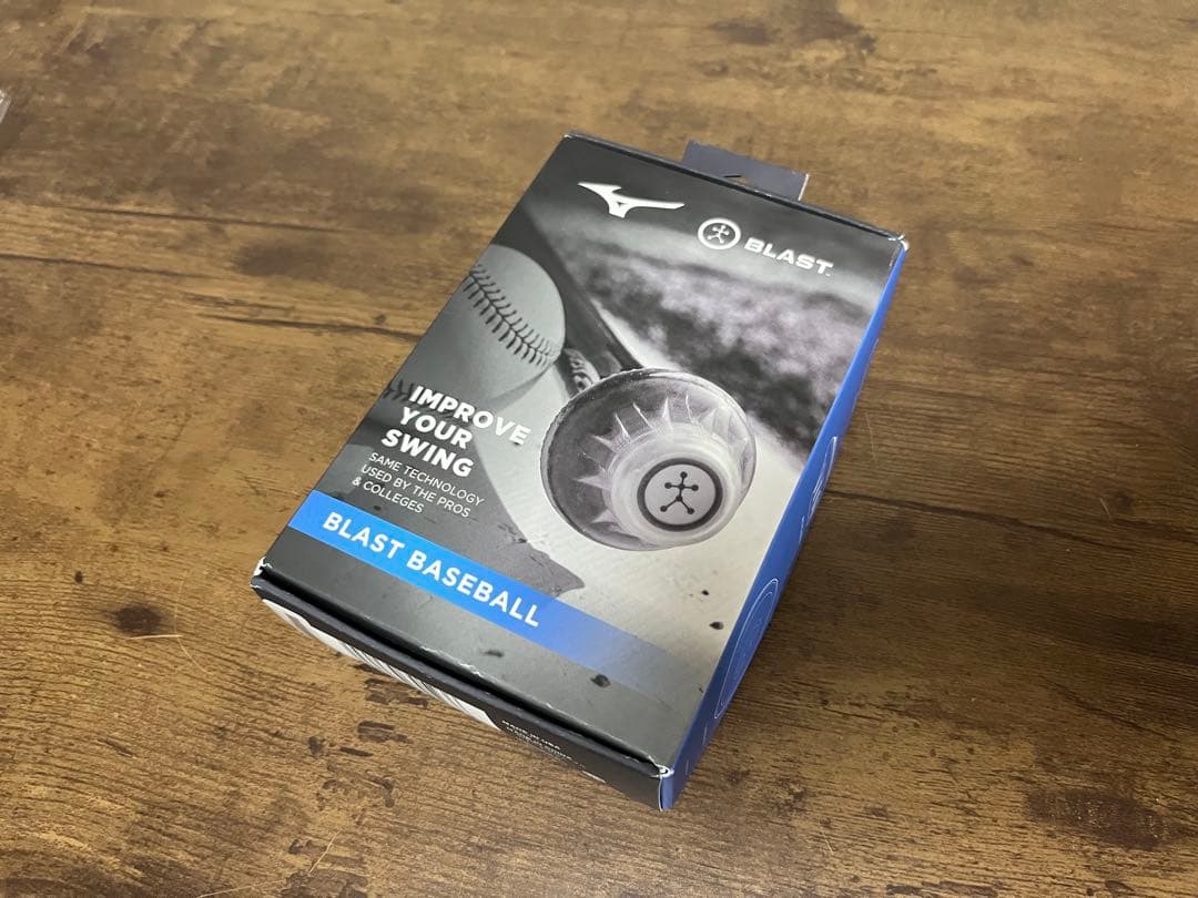 Mizuno Blast Baseball スイング解析機器