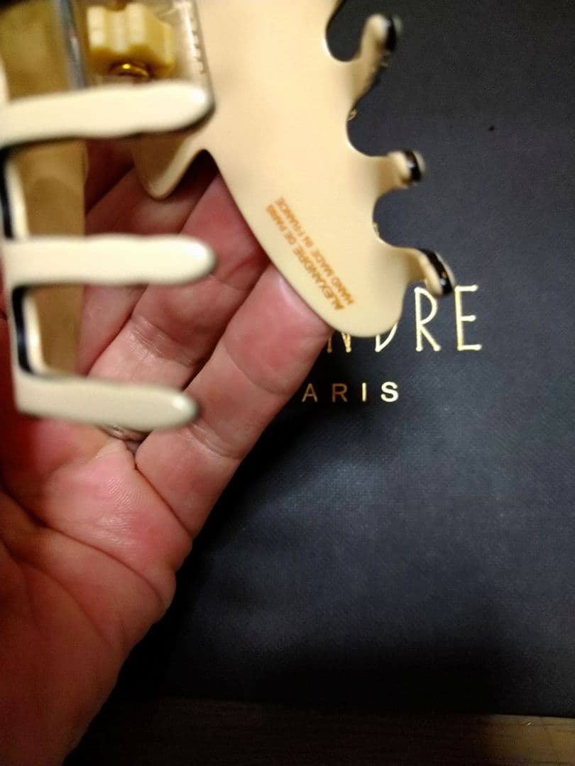 本日のみ値下げ【LISERAI】M クリップ　アレクサンドル ドゥ パリ