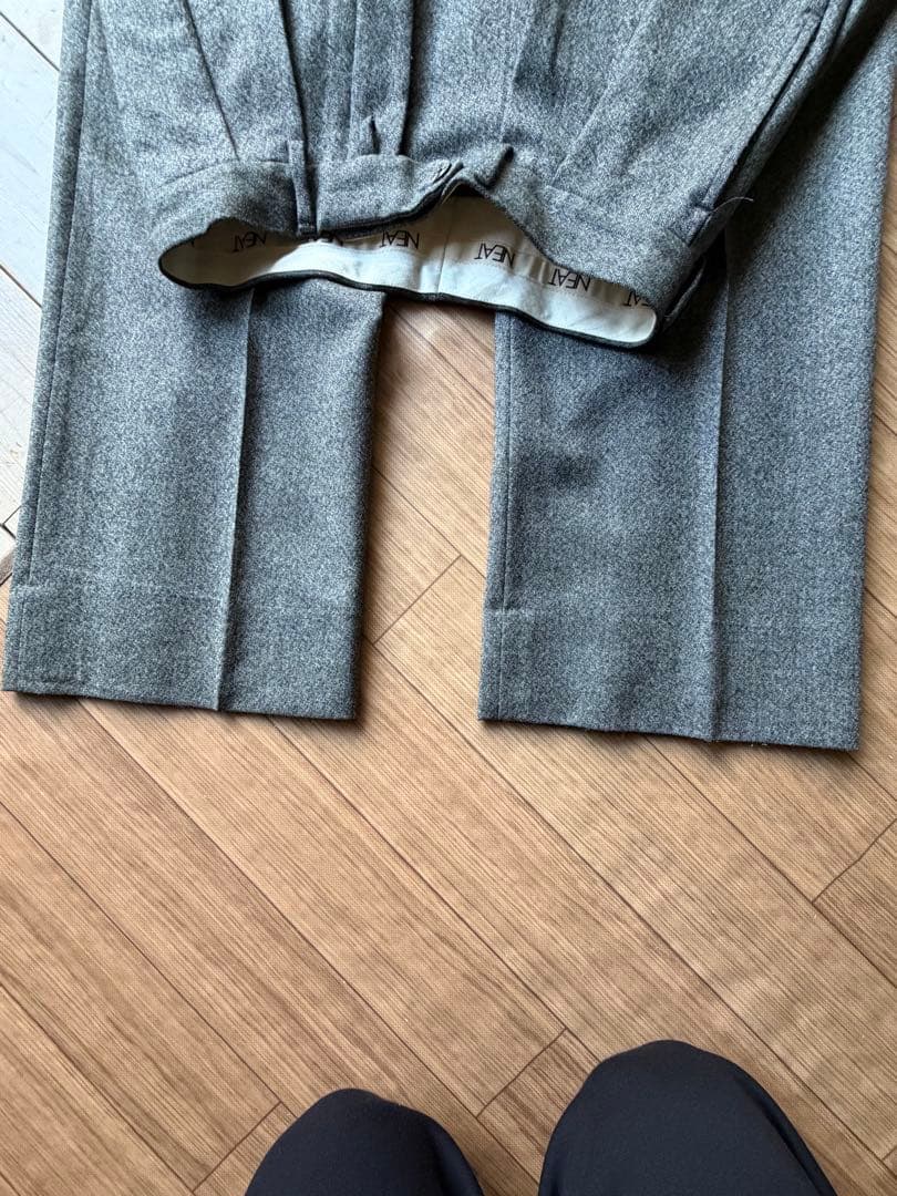 NEAT house ヴィンテージウール　スラックス　44 スタンダード