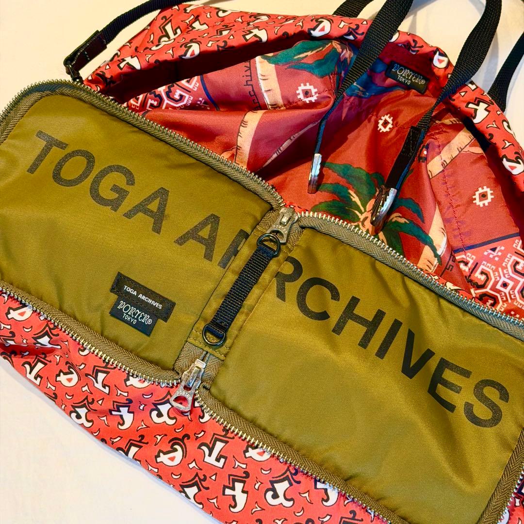 TOGA ARCHIVES × PORTER Packable tote