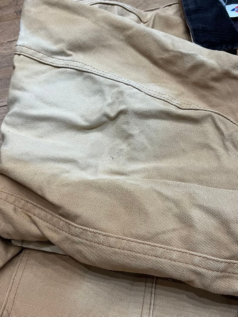 激フェード！唯一無二90sディッキーズ　ブランケット付きダックカバーオール