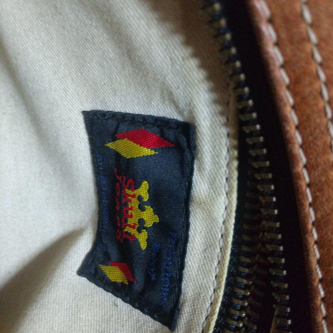 希少！ スカルジーンズ パンツデザイン レザー ボストンバッグ