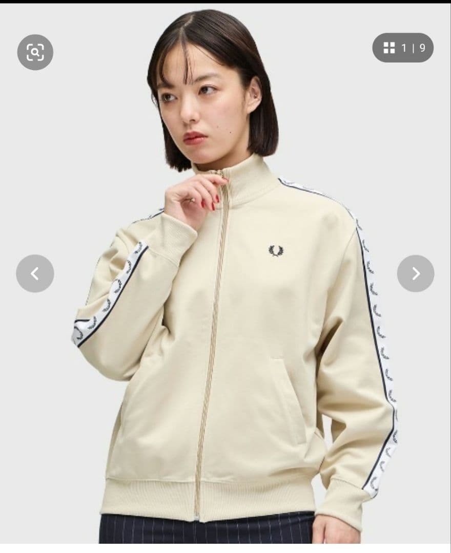 トップス FRED PERRY Taped Track Jacket