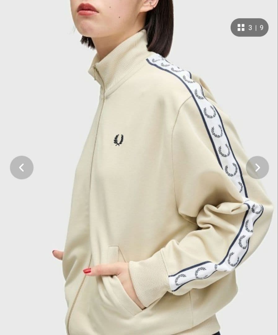 トップス FRED PERRY Taped Track Jacket