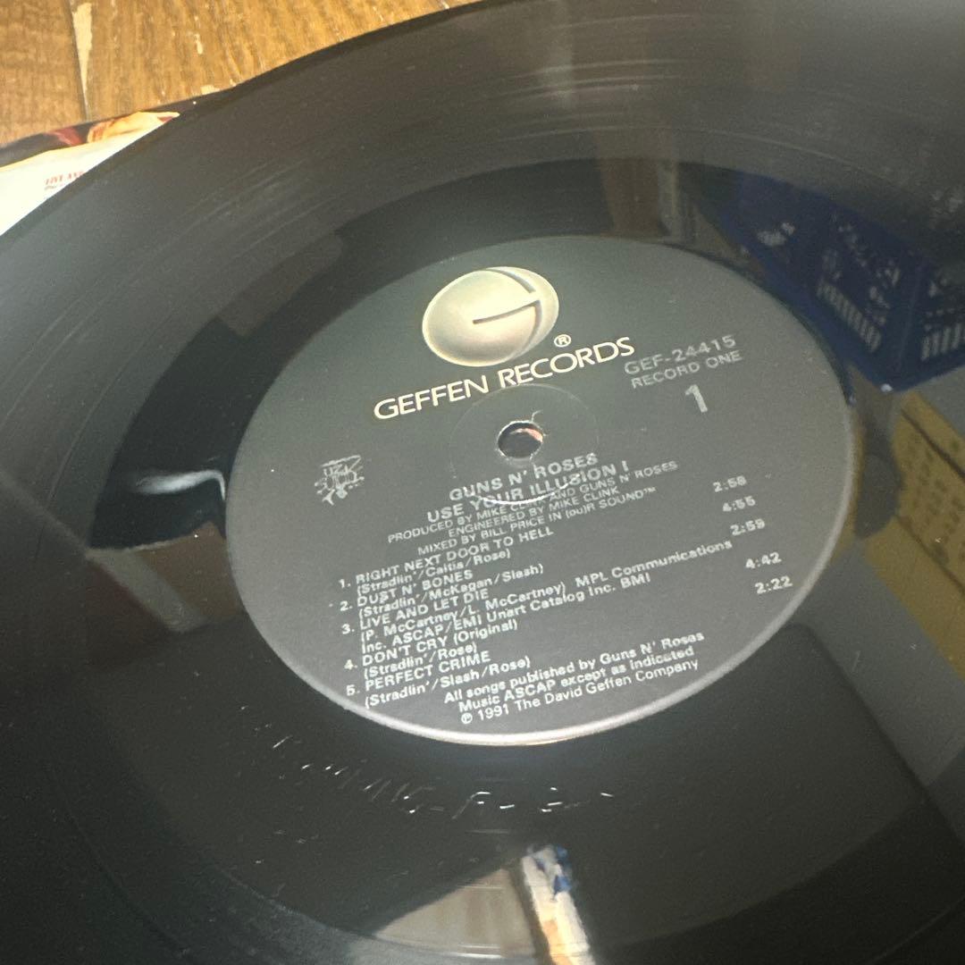 ガンズアンドローゼス　use your illusion I II セット　us