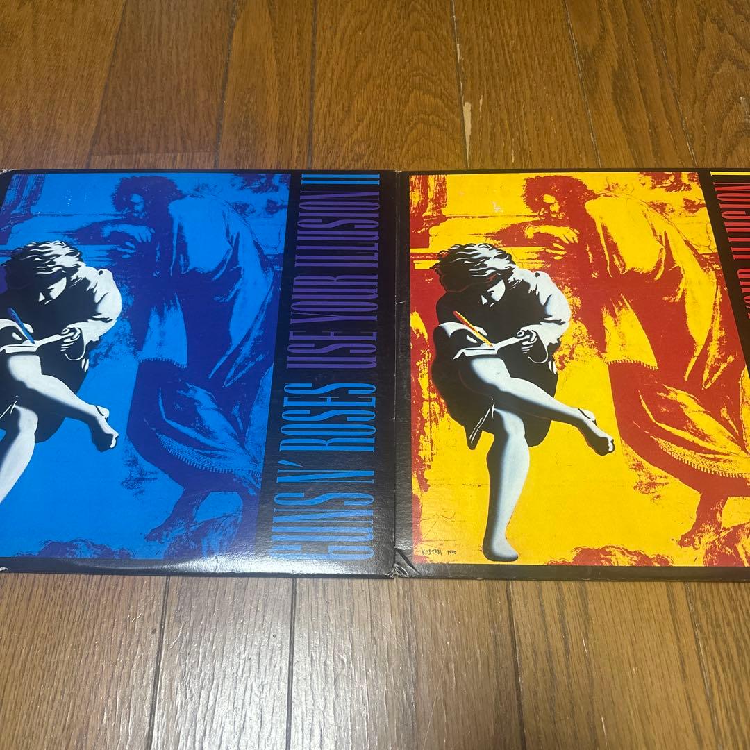 ガンズアンドローゼス　use your illusion I II セット　us