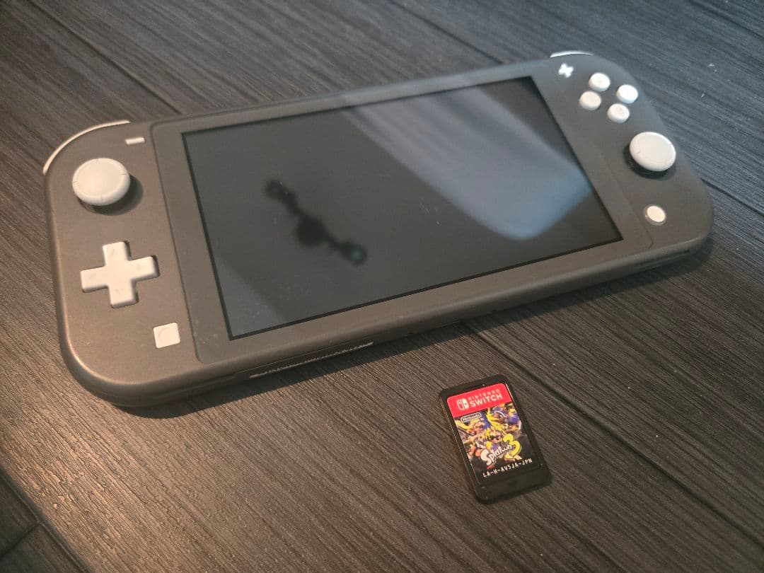 P*u様 Nintendo Switch Lite グレー スプラトゥーン3　セ