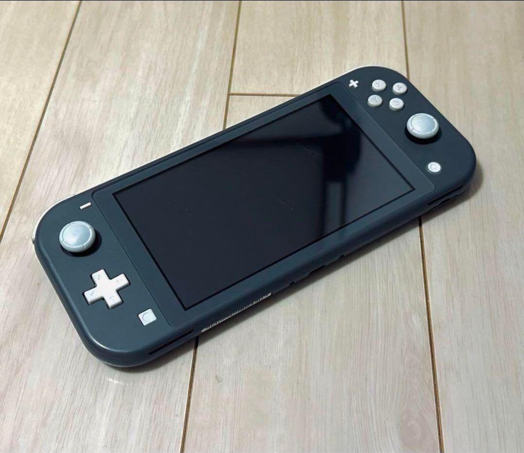P*u様 Nintendo Switch Lite グレー スプラトゥーン3　セ