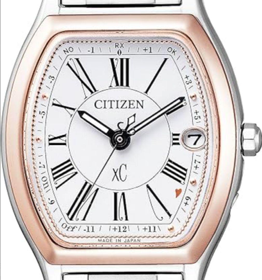 CITIZEN XC/ クロスシー チタン トノー 電波時計( ルキア