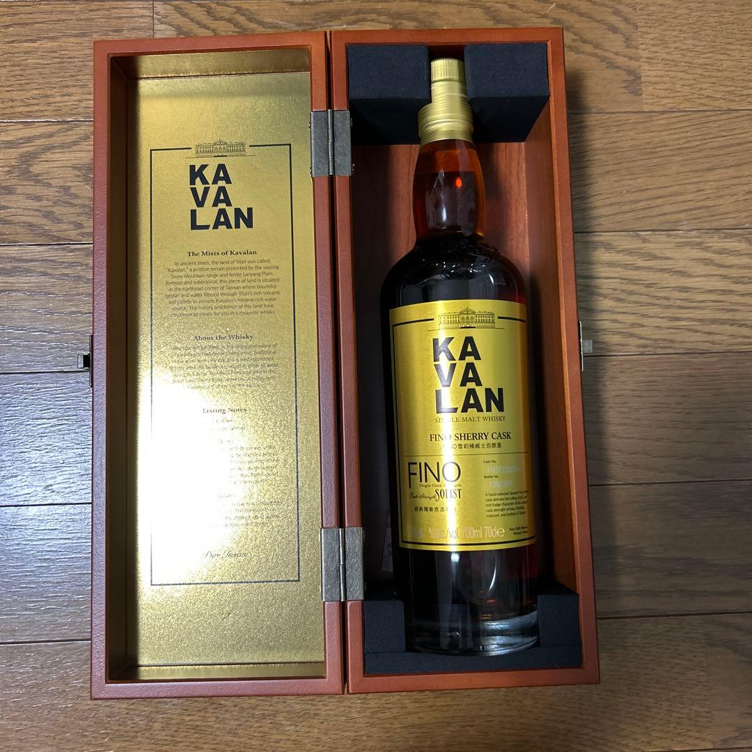 （再値下げ）【新品未開封】KAVALAN ソリスト 木箱付き