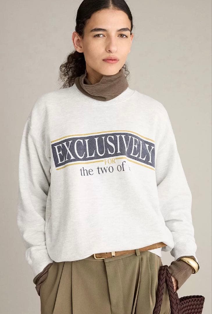 BRILL カレッジロゴスウェット　新品　未使用