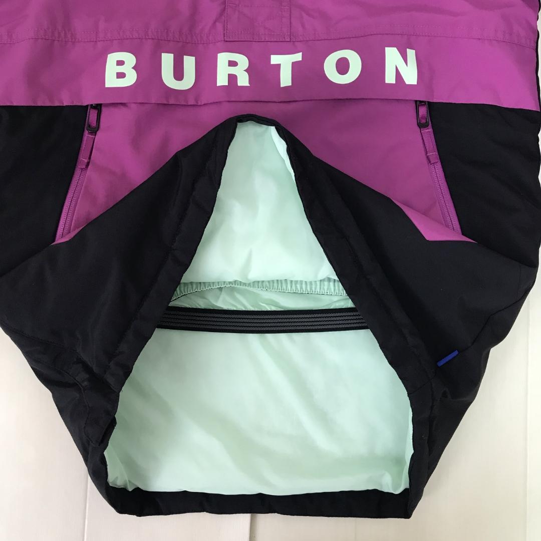 【美品】バートン　スノーボードウェア　キッズ　上下セット　むらさき　子供用Ｌ