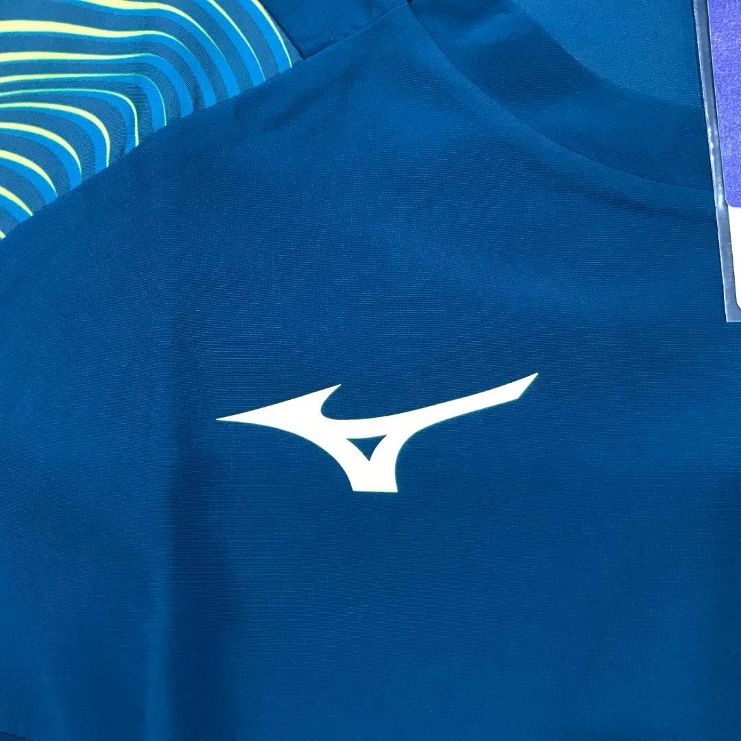 MIZUNOプロシリーズ サッカーピステ上下組 Ｄエメラルド Ｍサイズ 値引不可