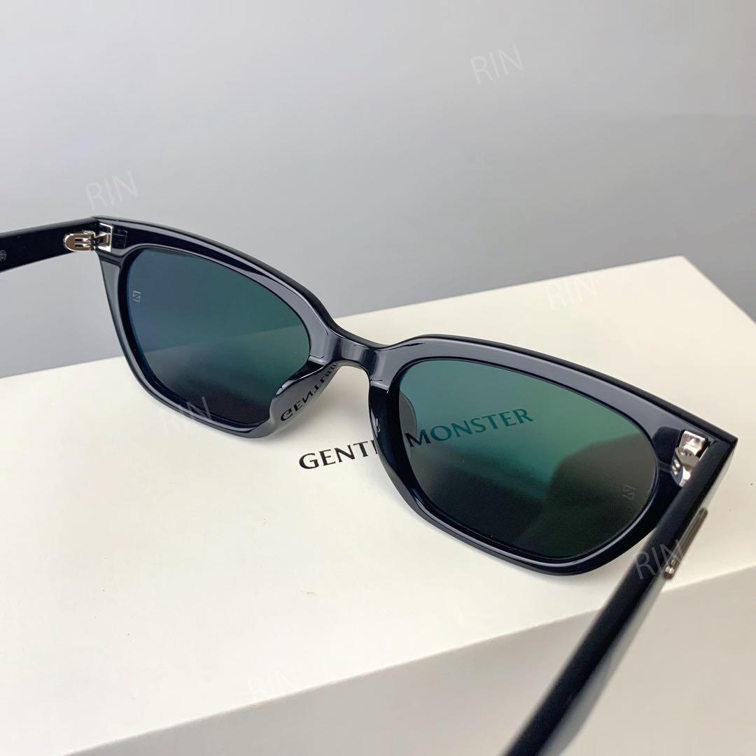 GENTLE MONSTER ブラック キャットアイ サングラス LOTI