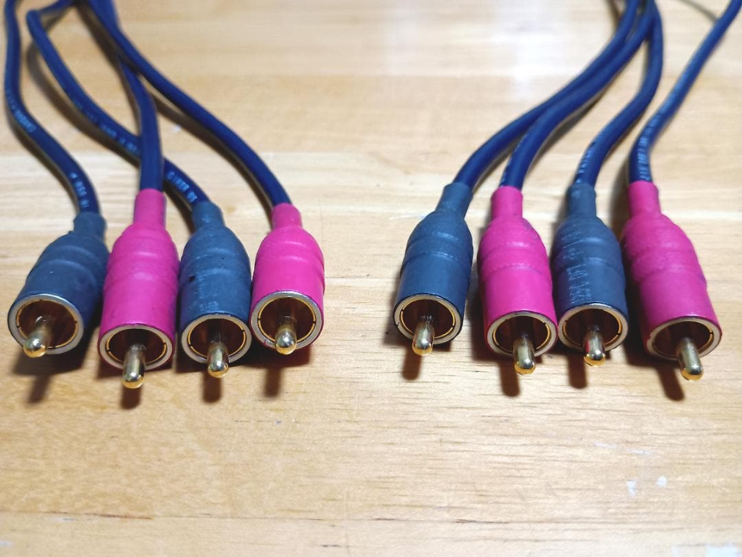 ★カルダス★ＣＡＲＤＡＳ ２Ｘ ＲＣＡケーブル／2set