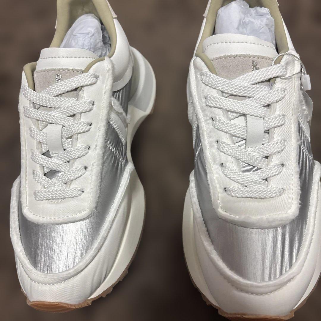 ヤマダヤ　RADIATE ホワイト シルバー スニーカー新品