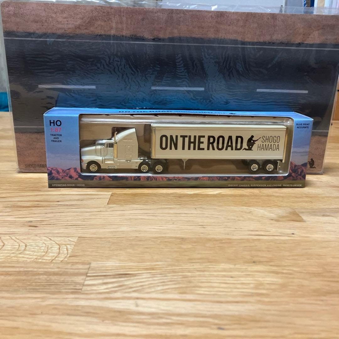 未開封　浜田省吾 浜田島　トレーラー付きトラック➕マウスパッド