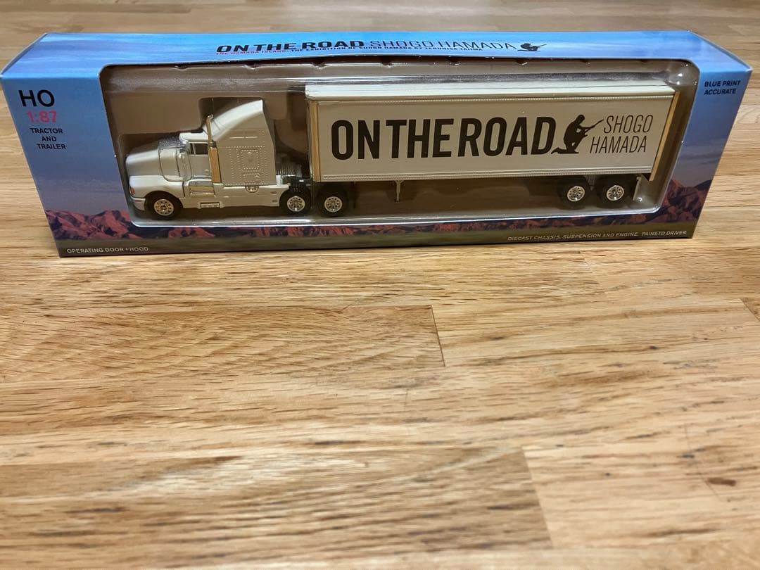 未開封　浜田省吾 浜田島　トレーラー付きトラック➕マウスパッド