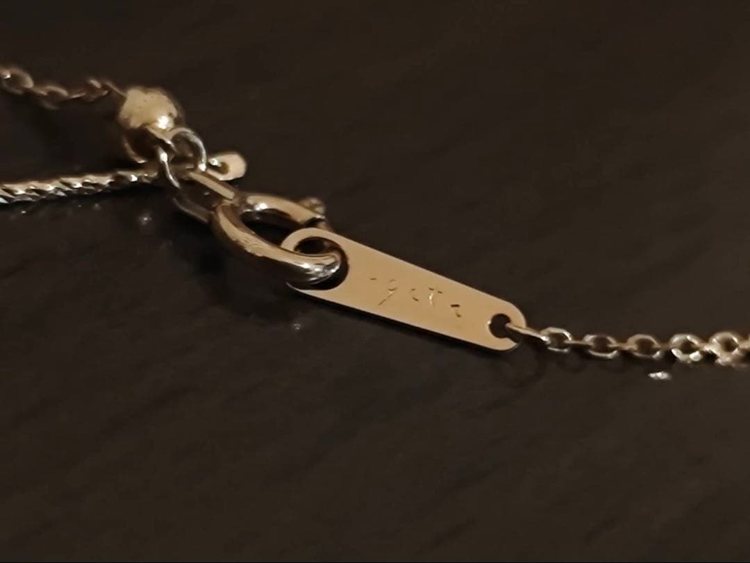 agete アガット チョーカー風 ネックレス k10