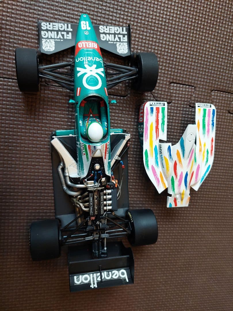 1/18 ミニチャンプス ベネトン  B186 1986 G.ベルガー