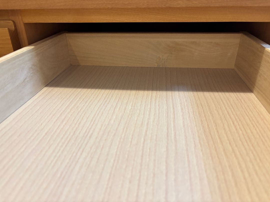 最終価格 日本製 あたたかみのあるアルダー材 美品 食器棚 レンジ台キッチン収納