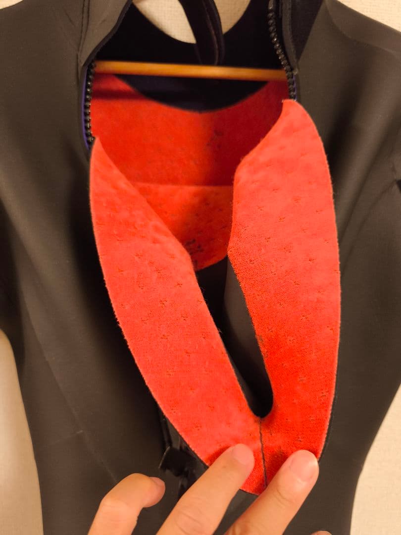 最終値下げ!オール3mm ラバー　エアフレイム起毛　LB バックジップ