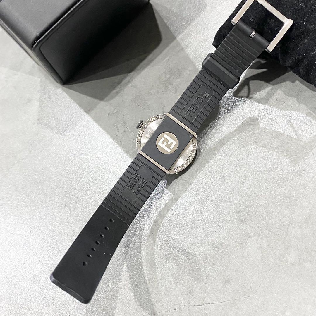 【稼動品】FENDI フェンディ 腕時計 ブラック ブースラ 8010L