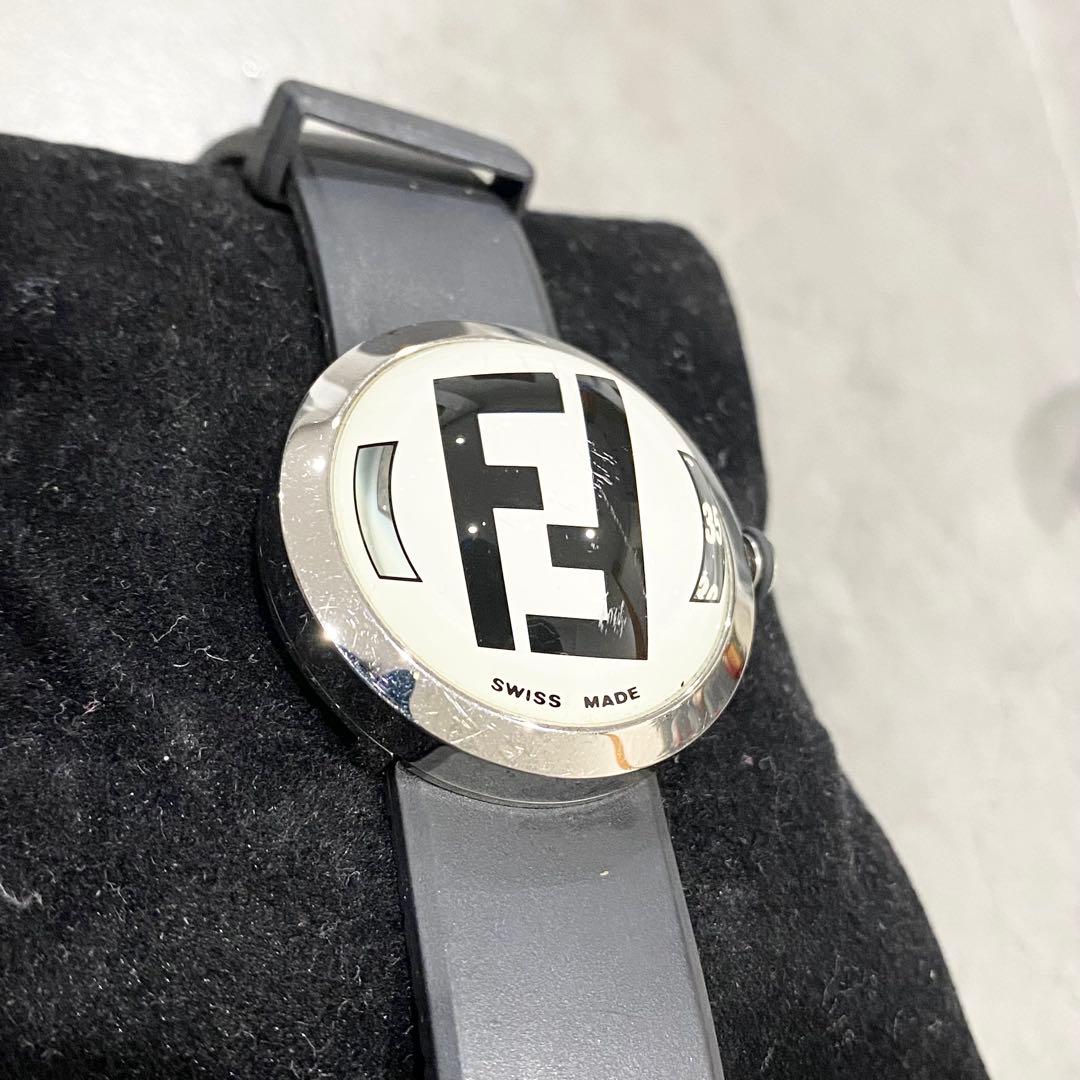 【稼動品】FENDI フェンディ 腕時計 ブラック ブースラ 8010L