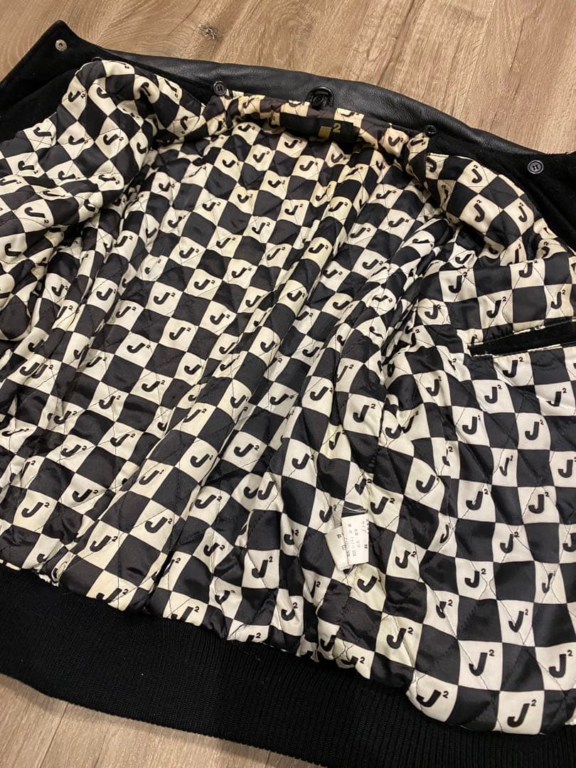 Mr.Junko スタジャン スエード レザージャケット 本革 80s